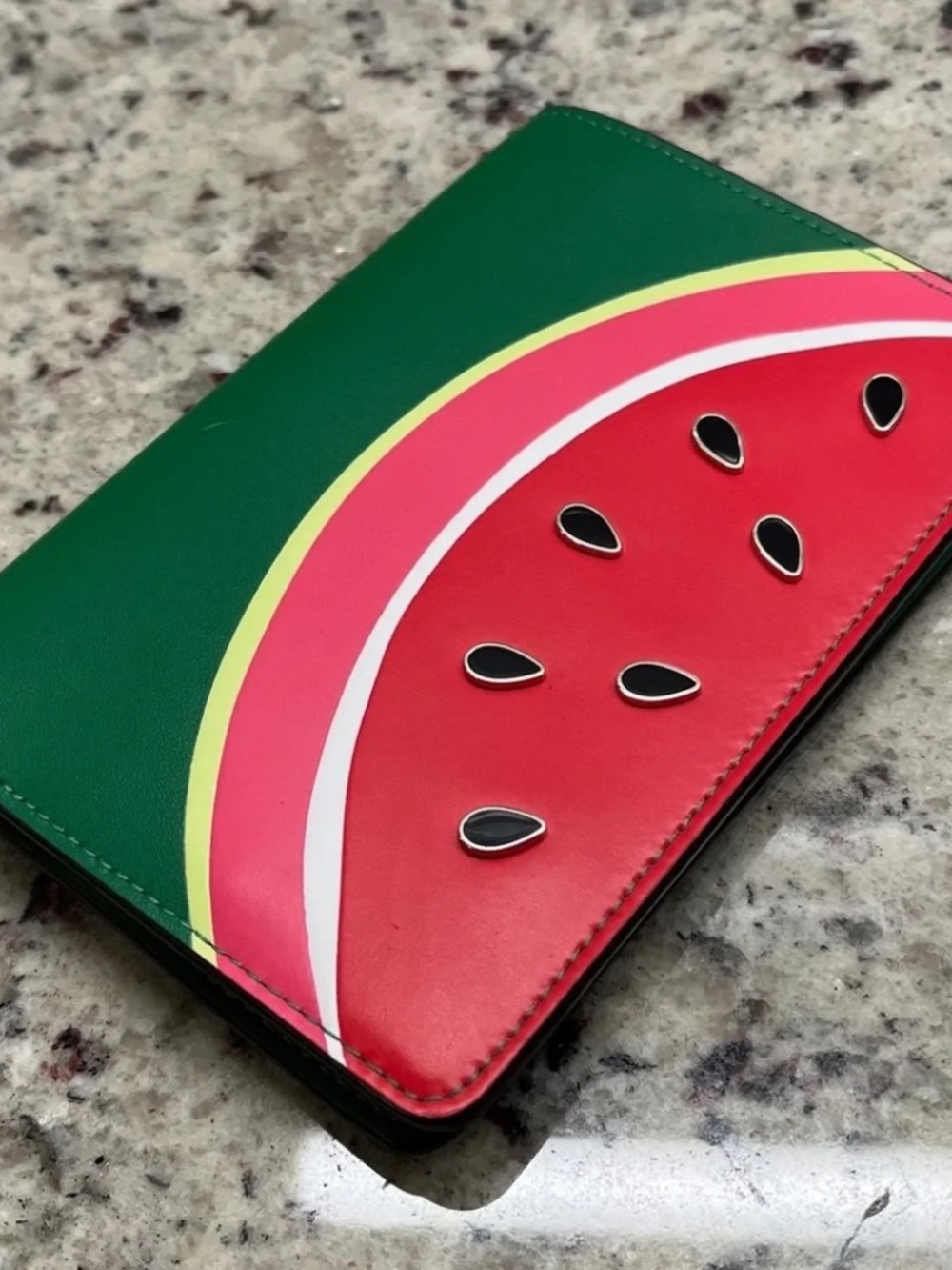 Kate Spade Watermelon Passport Cover NWOT - Picture 2 of 5